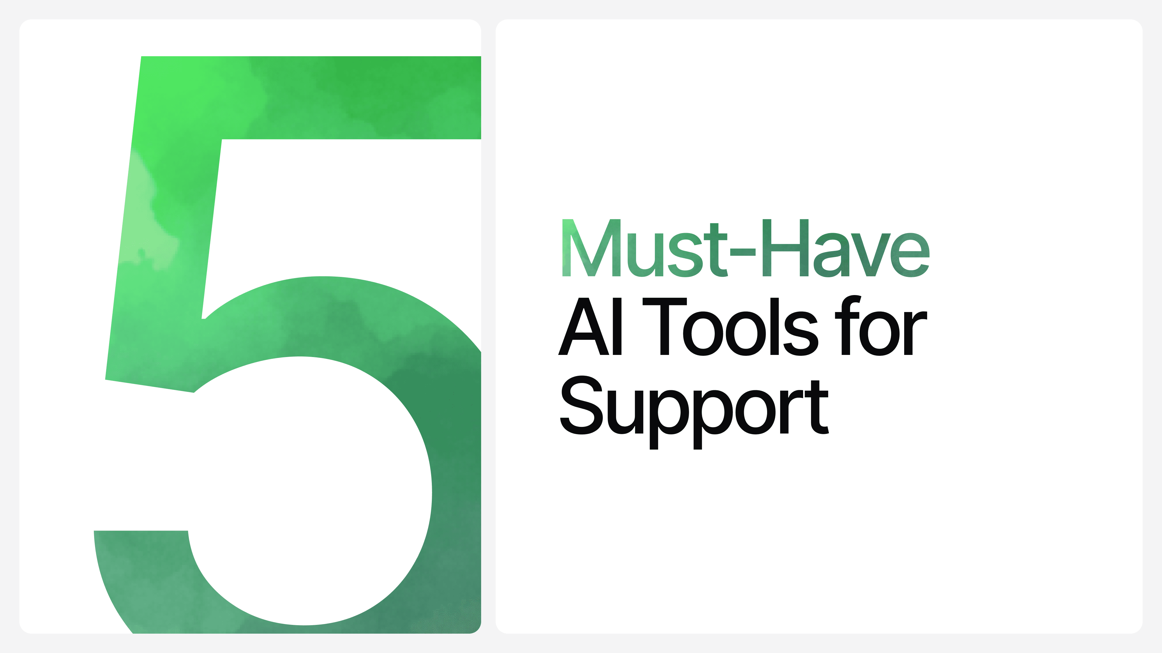 6 TOP AI Tools for Customer Support