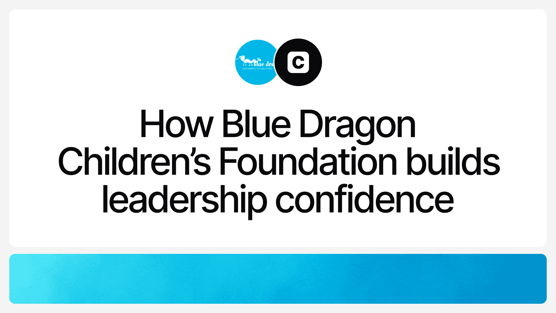 How DiscoveryTrack AI is helping Blue Dragon Children’s Foundation build stronger leaders with Chatbase