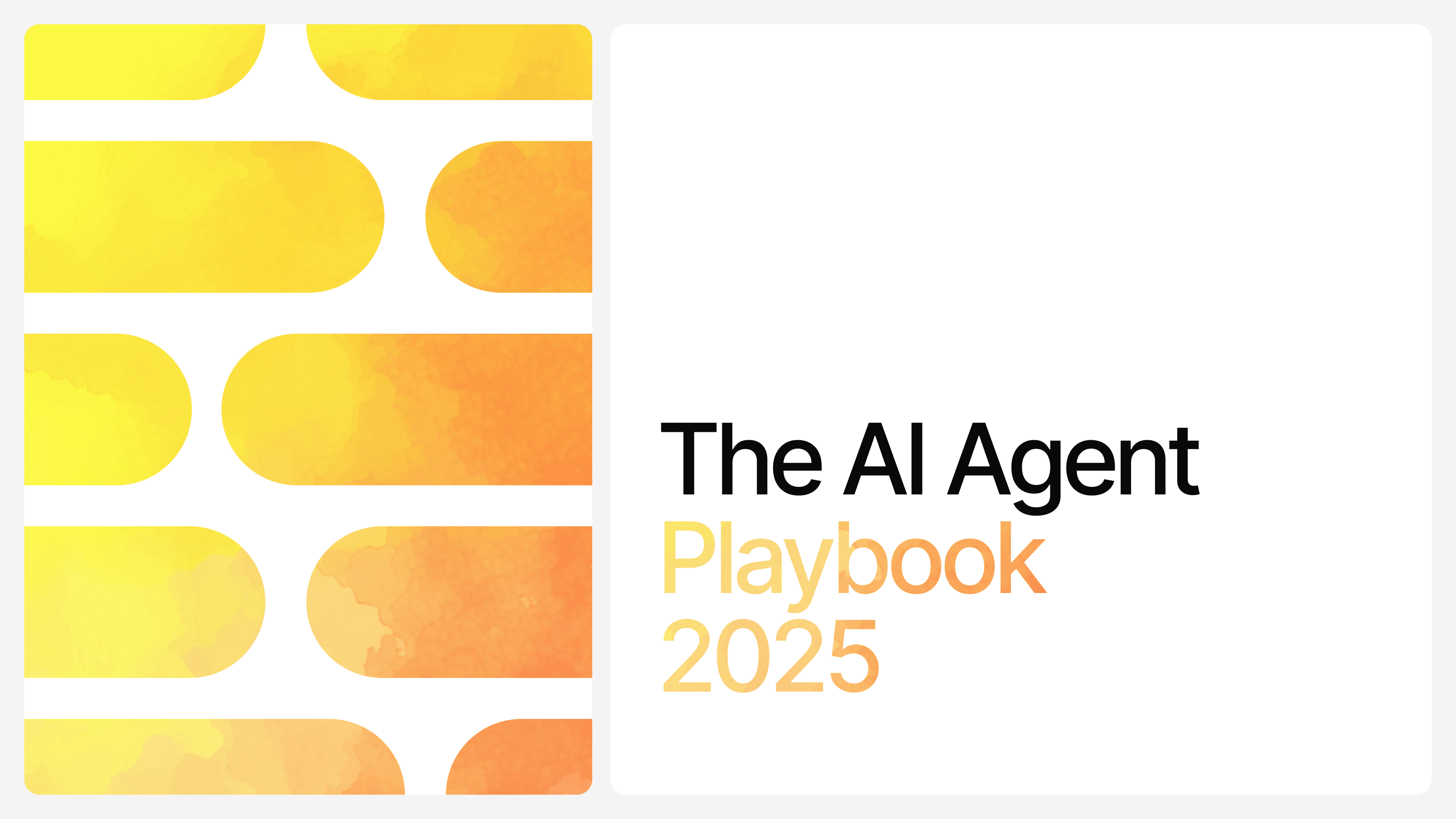 The AI Agent Playbook
